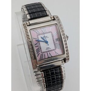 Daniel Steiger MODA Limited Edition Watch Pink MOP Dial 26mm Case- New Battery‎